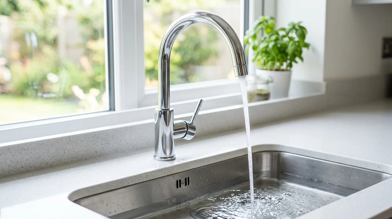 Local Plumbing Master Pros same day plumber fixing a faucet in Falmouth, PA